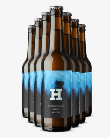 India Helles Lager 6 Pack - Beer Bottle, HD Png Download, Transparent PNG