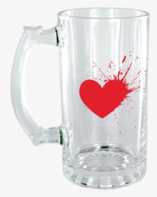Poker Heart Icon Splash Diwali Beer Mug - Beer Stein, HD Png Download, Transparent PNG