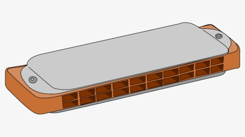 Harmonica, Musical, Instrument, Harp - Cartoon Image Of Harmonica, HD Png Download, Transparent PNG