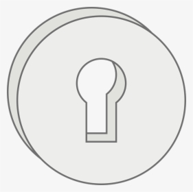 Keyhole, Keyhole Plate, Lock, Key, Door, Closed, HD Png Download, Transparent PNG