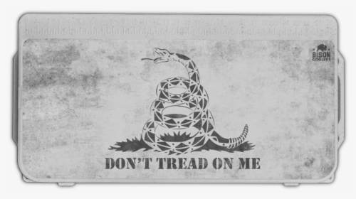 Don T Tread On Me Cooler Accessories - Dont Tread On Me Stencil, HD Png Download, Transparent PNG