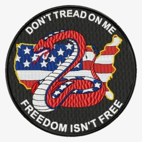Don T Tread On Me - Round Patch Png, Transparent Png, Transparent PNG