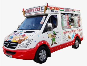Ice Cream Van Hire - Ice Cream Truck Png, Transparent Png, Transparent PNG
