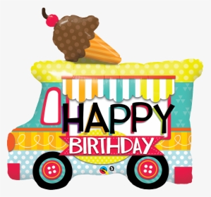 Ice Cream Truck Birthday, HD Png Download, Transparent PNG