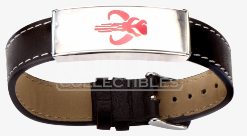 Star Wars Mandalorian Symbol Leather Id Bracelet - Strap, HD Png Download, Transparent PNG
