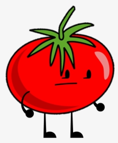 Clip Black And White Stock Image Tomato Pose Png Shows - Bfdi Tomato, Transparent Png, Transparent PNG