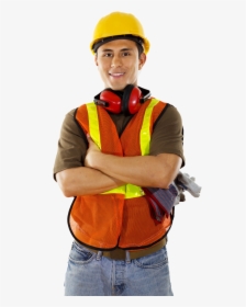 Builder Png Image - Construction Worker Png, Transparent Png, Transparent PNG
