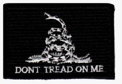Tactical Don T Tread On Me Black/white Patch - Crescent, HD Png Download, Transparent PNG