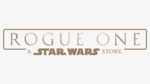 Rogue One Logo Png - Rogue One A Star Wars Story Logo, Transparent Png, Transparent PNG
