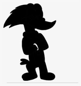 Woody Woodpecker Cartoon Png, Clipart - Silhouette, Transparent Png, Transparent PNG