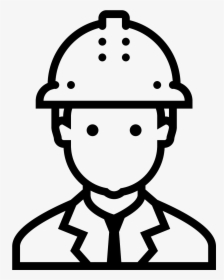 Icono Chisme Png - Engineer Clipart Black And White, Transparent Png, Transparent PNG