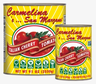 Italian Cherry Tomatoes In Puree - San Marzano Tomato, HD Png Download, Transparent PNG