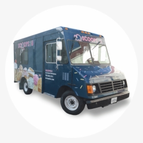 Ice Cream Truck White Background, HD Png Download, Transparent PNG