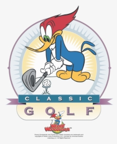 Woody Woodpecker Playing Golf, HD Png Download, Transparent PNG