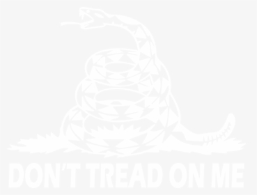 Don T Tread On Me Vinyl Decal - Johns Hopkins Logo White, HD Png Download, Transparent PNG