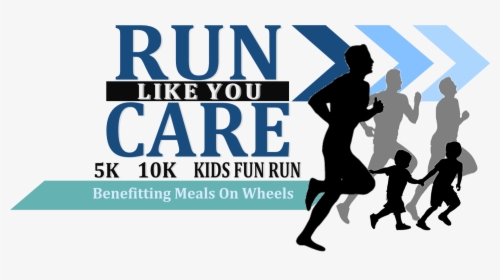 Run Like You Care - Children Silhouette, HD Png Download, Transparent PNG