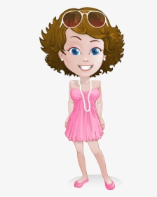 Girl Wearing Jewelry Clip Art, HD Png Download, Transparent PNG