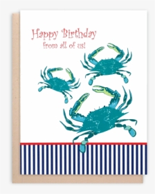 Happy Birthday Blue Crab, HD Png Download, Transparent PNG
