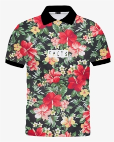 Floral Print T Shirt, HD Png Download, Transparent PNG