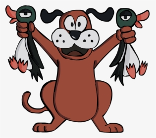 Dhd-1 - Duck Hunting Dog Cartoon, HD Png Download, Transparent PNG