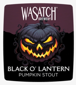 Wasatch Black O Lantern Pumpkin Stout - Black O Lantern Pumpkin Stout, HD Png Download, Transparent PNG