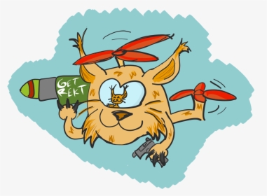 Lynx Attack Helicopter - Cartoon, HD Png Download, Transparent PNG