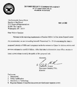 Air Force Transmittal Letter, HD Png Download, Transparent PNG