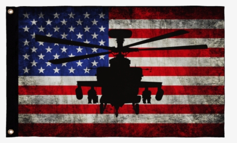 Ah-64 Apache Wall Flag - 5th Special Forces Group Flag, HD Png Download, Transparent PNG