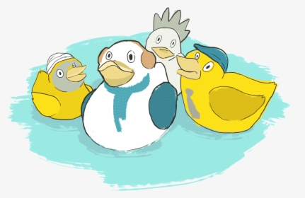 Good, Evil And A Rubber Duck , Png Download - Cartoon, Transparent Png, Transparent PNG
