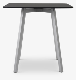Su Cafe Table 26 Black Top - End Table, HD Png Download, Transparent PNG