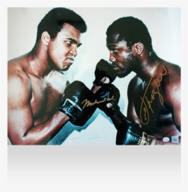 Muhammad Ali & Joe Fraizer Signed - Joe Frazier And Muhammad Ali, HD Png Download, Transparent PNG