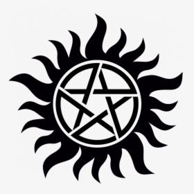 Transparent Anti Possession Symbol Png - Supernatural Anti Possession Tattoo, Png Download, Transparent PNG