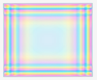 #rainbow #holo #holographic #frame #transparent - Rainbow Frame Transparent, HD Png Download, Transparent PNG