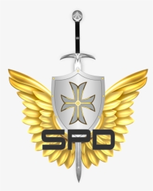 Supernatural Police Department - Wings Gold, HD Png Download, Transparent PNG