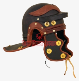 Roman Helmet Vector - Leather Roman Helmet, HD Png Download, Transparent PNG