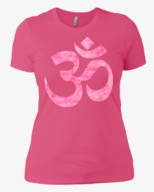 Pink Watercolor Om Symbol Tank Tops & T-shirts - Active Shirt, HD Png Download, Transparent PNG
