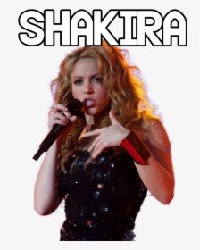Concerti Di Shakira - Shakira Singing Png, Transparent Png, Transparent PNG