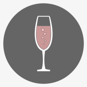 Wedding Vows Icon - Champagne Stemware, HD Png Download, Transparent PNG
