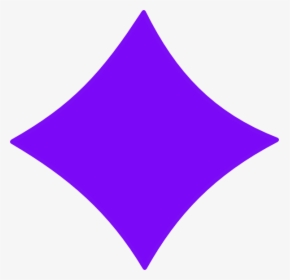 Purple Diamond Clip Art At Clker - Purple Diamond Clip Art, HD Png Download, Transparent PNG