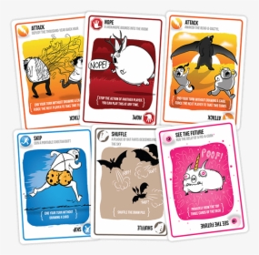 Exploding Kittens Card Game, HD Png Download, Transparent PNG