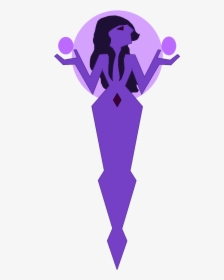 Purple Diamond Png - Steven Universe Purple Diamond, Transparent Png, Transparent PNG