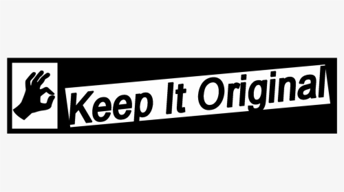 100% Keep It Original Sticker - Circle, HD Png Download, Transparent PNG