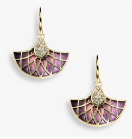Nicole Barr Designs 18 Karat Gold Wire Earrings Art - Earrings, HD Png Download, Transparent PNG