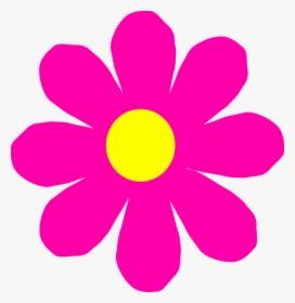 Easter Flowers Border - Pink Flower Clipart, HD Png Download, Transparent PNG