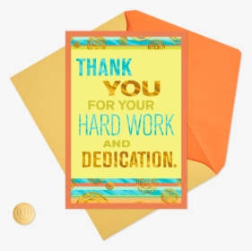 Thank You Administrative Professionals Day Card - Big Thank You For Your Hard Work, HD Png Download, Transparent PNG