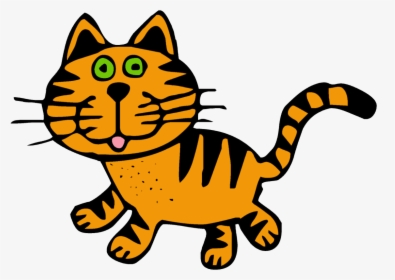 Cat, Animal, Drawing, Shape, Art, Graphics - Classificazione Animali In Base Al Movimento, HD Png Download, Transparent PNG