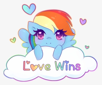 Nekocakeart, Cloud, Cute, Gay Pride, Heart, Lovewins, - Cartoon, HD Png Download, Transparent PNG