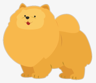 Dog Clipart Pomeranian Puppy Labrador Retriever - Fat Dog Cartoon Png, Transparent Png, Transparent PNG