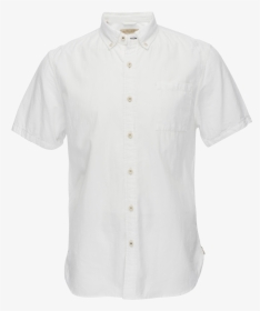 Nifty Genius Truman Subtle Texture White Cotton Button - Active Shirt, HD Png Download, Transparent PNG