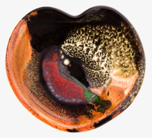 Earth Tones And Red Heart Bowl - Macro Photography, HD Png Download, Transparent PNG